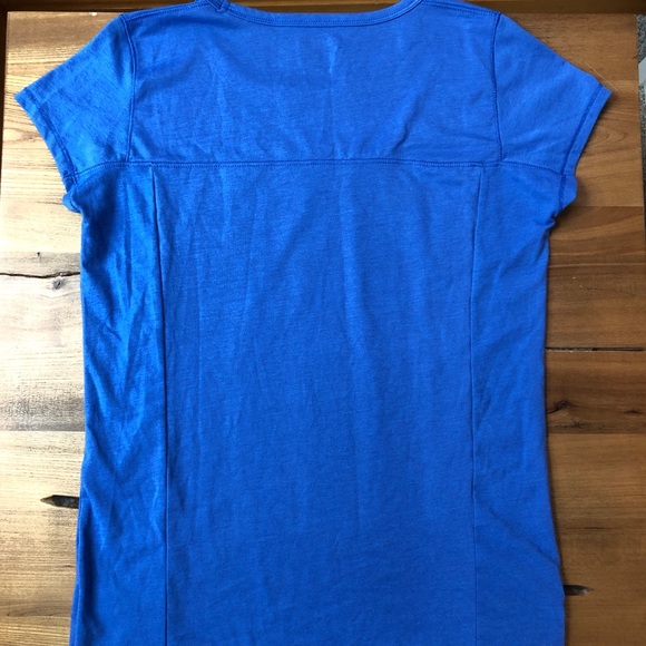Eastern Mountain Sports TechWick Blue Short Sleeve - Picture 6 of 9